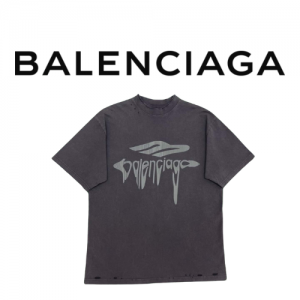 [남녀공용] Balenciaga 3B 액화 실루엣 티셔츠