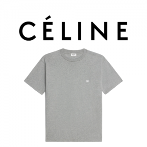 [남녀공용] CELINE 트리옹페 코튼 저지 티셔츠