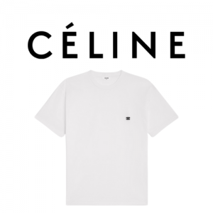 [남녀공용] CELINE 트리옹페 코튼 저지 티셔츠