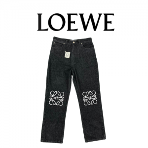 LOEWE 타닌 애너그램 데님 진