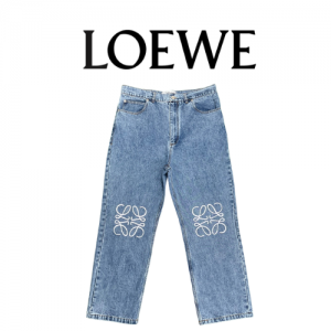 LOEWE 타닌 애너그램 데님 진
