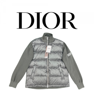 DIOR 니트 경량 다운 재킷