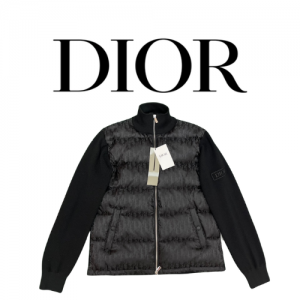 DIOR 니트 경량 다운 재킷