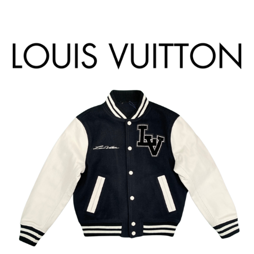 Louis Vuitton LV 베이스볼 오버핏 튜닉 점퍼