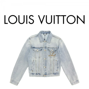 [SET] Louis Vuitton LV 데님 트럭 재킷
