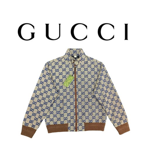 [남녀공용] GUCCI GG 캔버스 지퍼 재킷