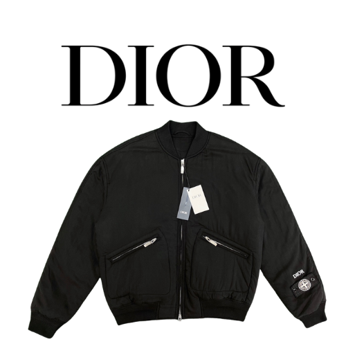 [남녀공용] DIOR x STONE ISLAND 봄버 재킷