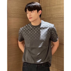 [남녀공용] Louis Vuitton LV 그라디언트 코튼 티셔츠