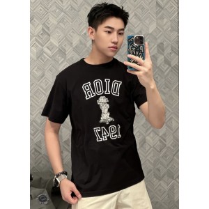 [남녀공용] DIOR 뉴 코튼 크루넥 티셔츠