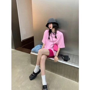 [WOMEN] Balenciaga 셀러브리티 오버핏 프린트 티셔츠