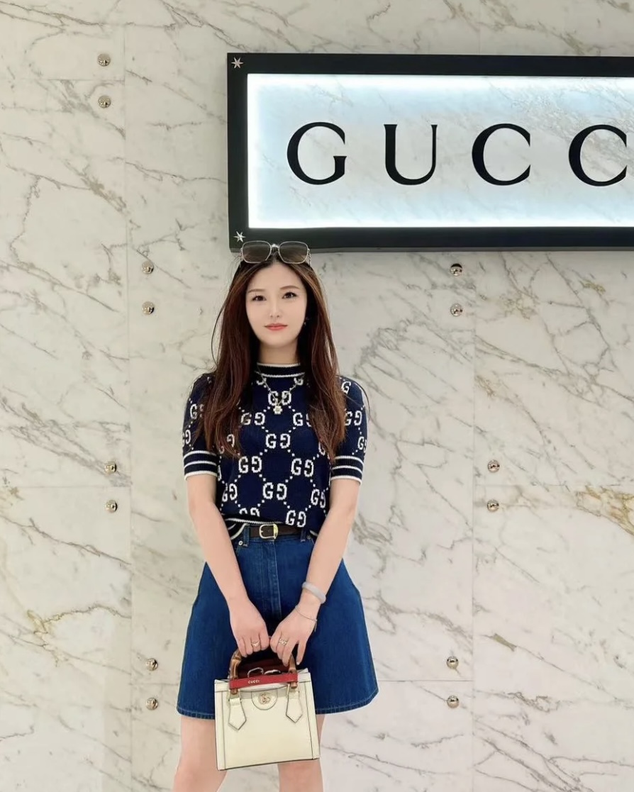 [WOMEN] GUCCI GG 코튼 자카드 반소매 블라우스