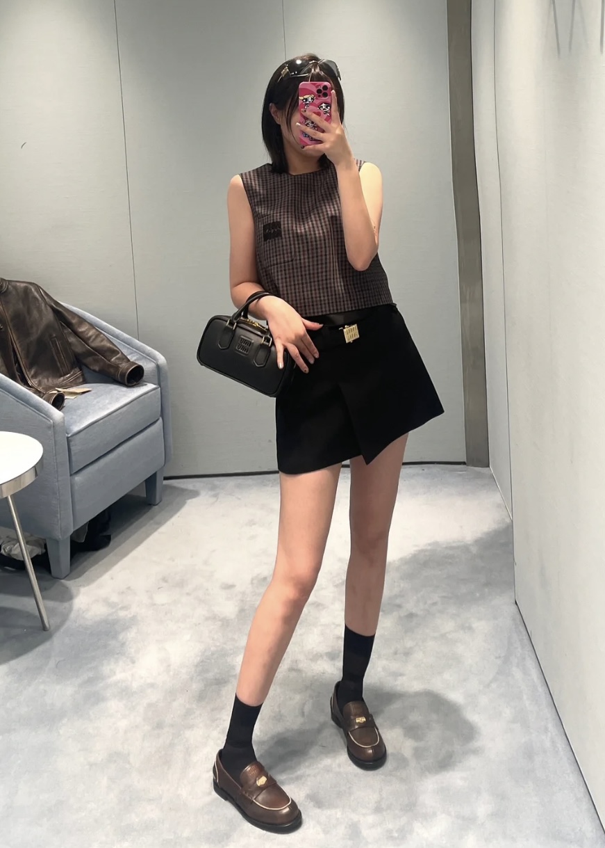 [WOMEN] MIU MIU 미니 스커트
