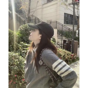 [남녀공용] Thom Browne 4bar 캐시미어 니트웨어