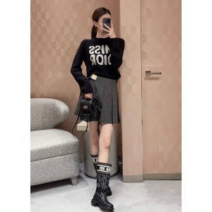 [WOMEN] MISS DIOR MOTIF 캐시미어 블렌드 니트