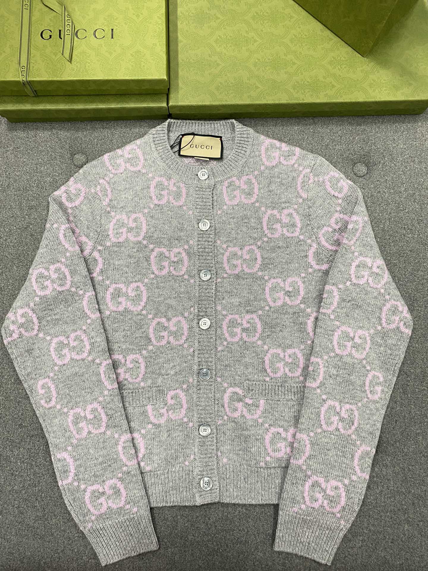 [WOMEN] GUCCI 니트 울 가디건