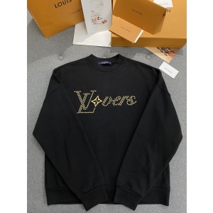 [남녀공용] Louis Vuitton LV 코튼 네일 스퍼 크루넥 스웨트셔츠