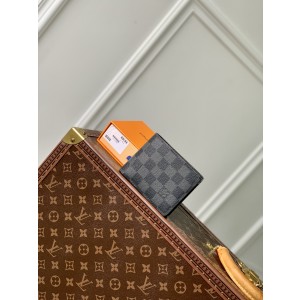 LOUIS VUITTON 다미에 플랩 반지갑
