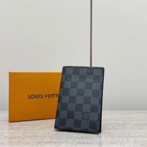LOUIS VUITTON 다미에 플랩 중지갑
