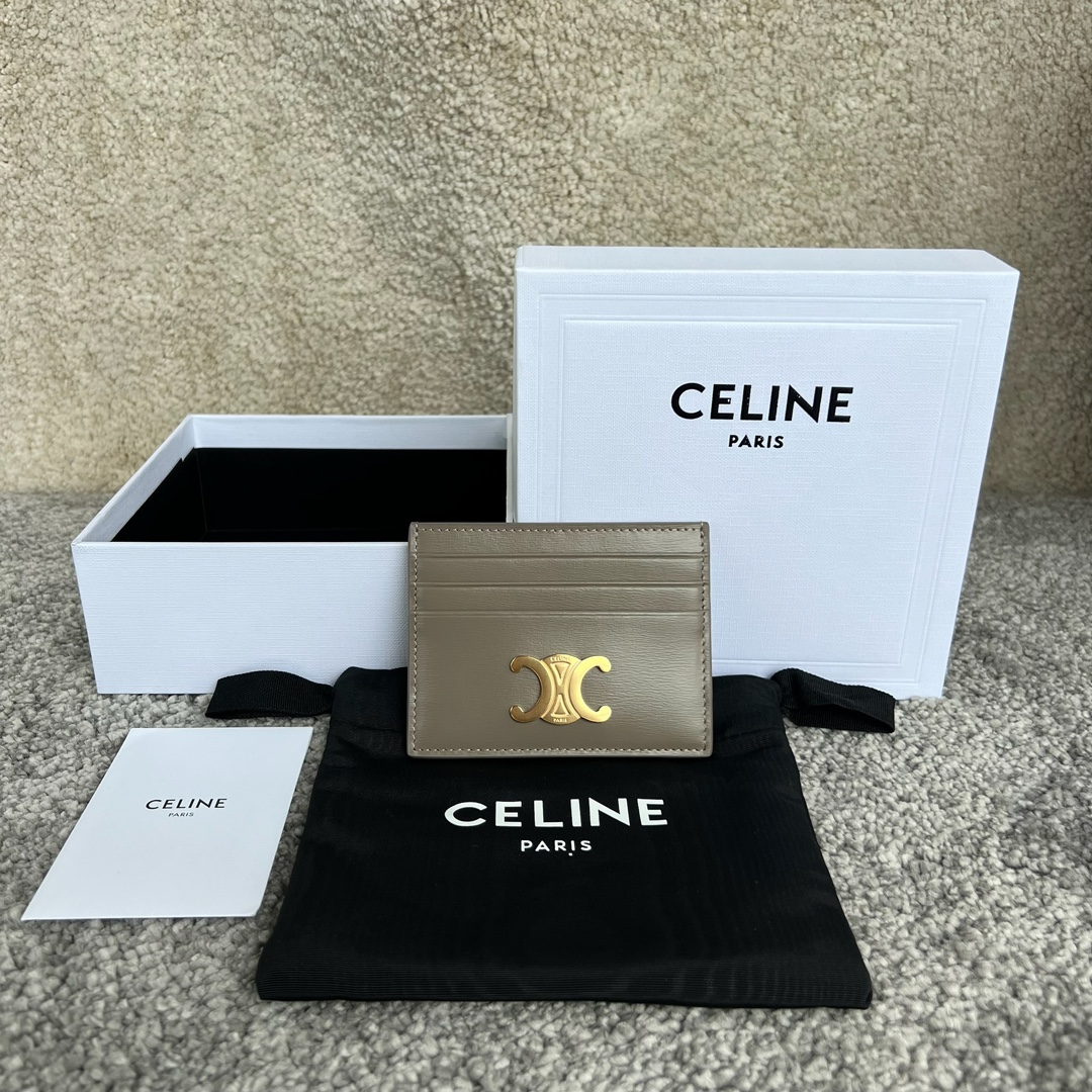 CELINE 트리웅프 로고 카드홀더