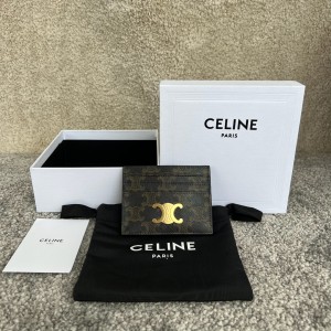 CELINE 트리웅프 로고 카드홀더
