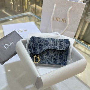 DIOR Saddle 카드 반지갑