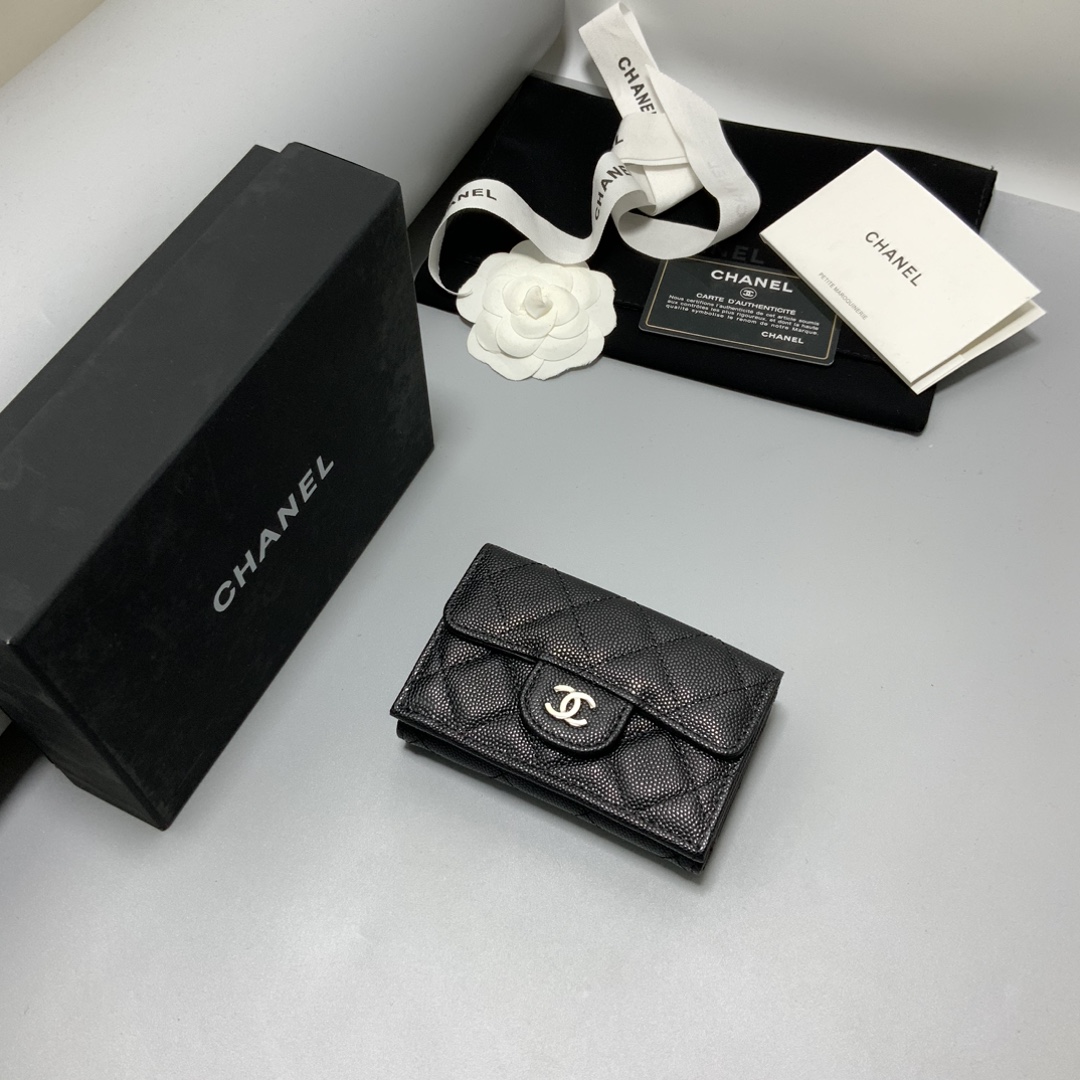 CHANEL 플랩 카드지갑