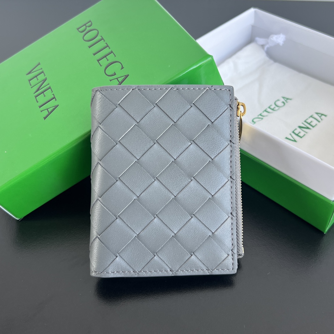 BOTTEGA VENETA 지퍼 카드 지갑