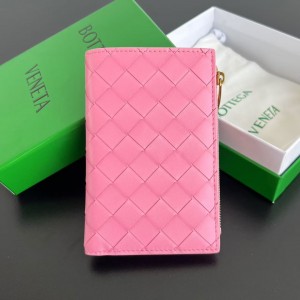 BOTTEGA VENETA 지퍼 카드 반지갑