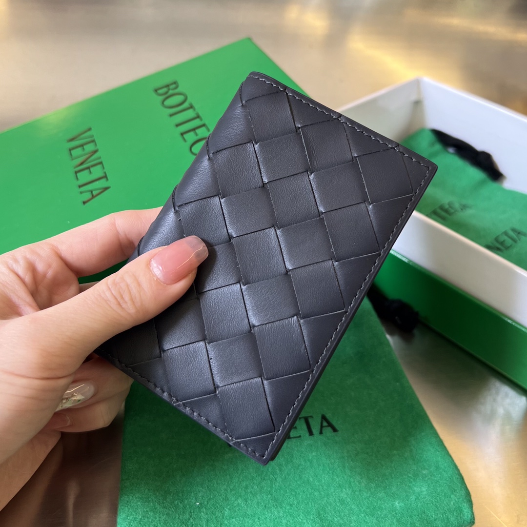 BOTTEGA VENETA 플랩 카드 지갑