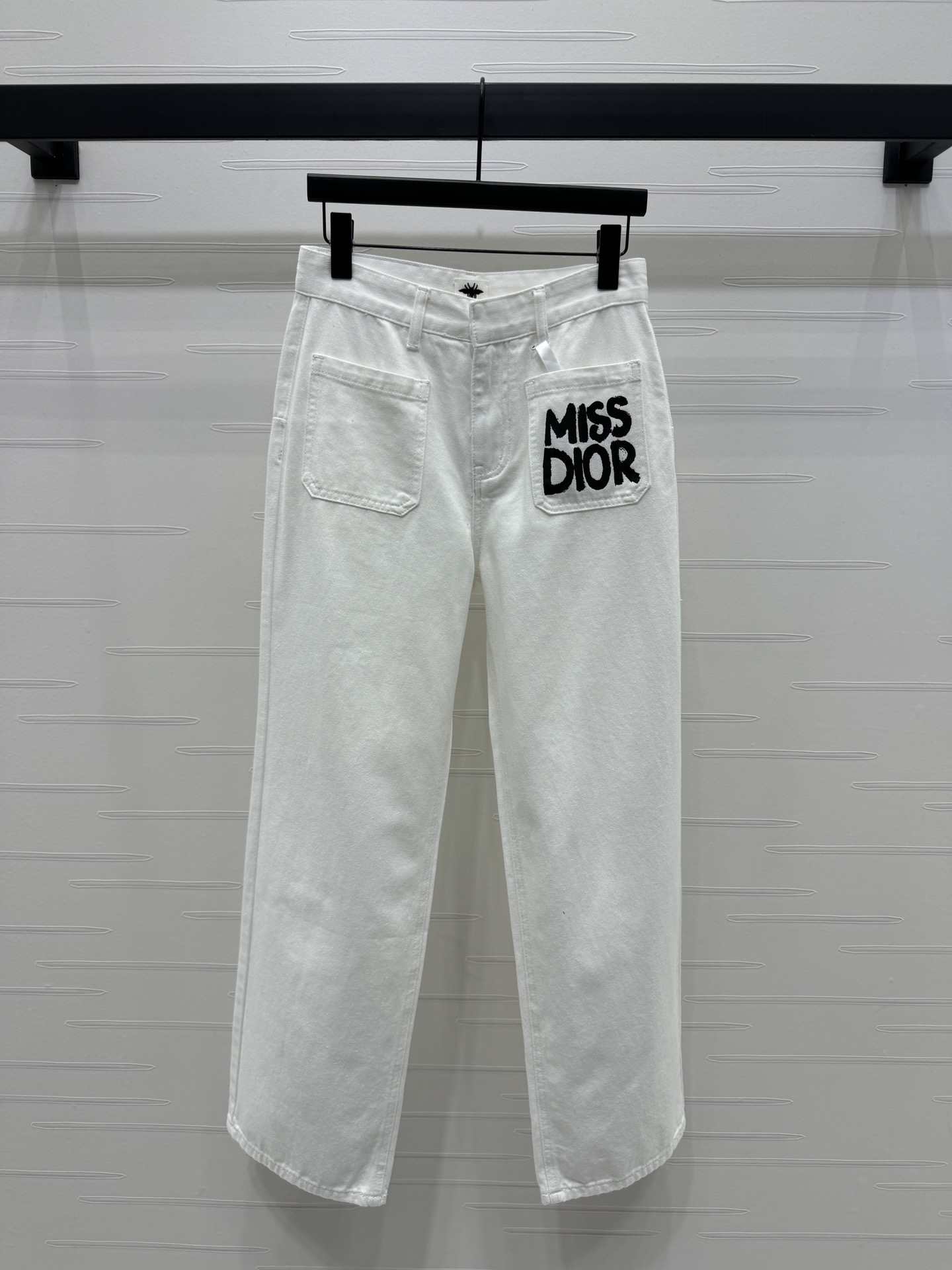 [WOMEN] MISS DIOR Graffiti 모티브 코튼 데님