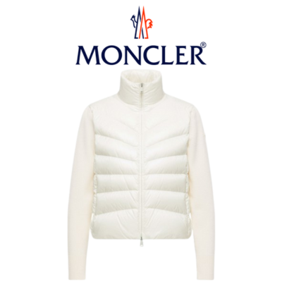 [WOMEN] MONCLER 울 니트 패딩 자켓