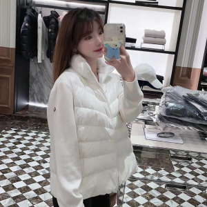[WOMEN] MONCLER 울 니트 패딩 자켓