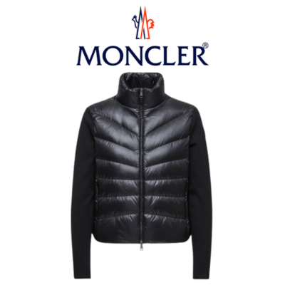 MONCLER 울 니트 패딩 자켓