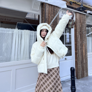 MAX MARA 24FW 구스 후드 다운 패딩