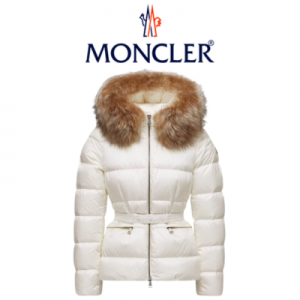 [WOMEN] MONCLER Boed 후드 트리밍 다운 자켓