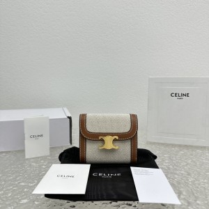 CELINE 트리웅프 패치워크 카드지갑