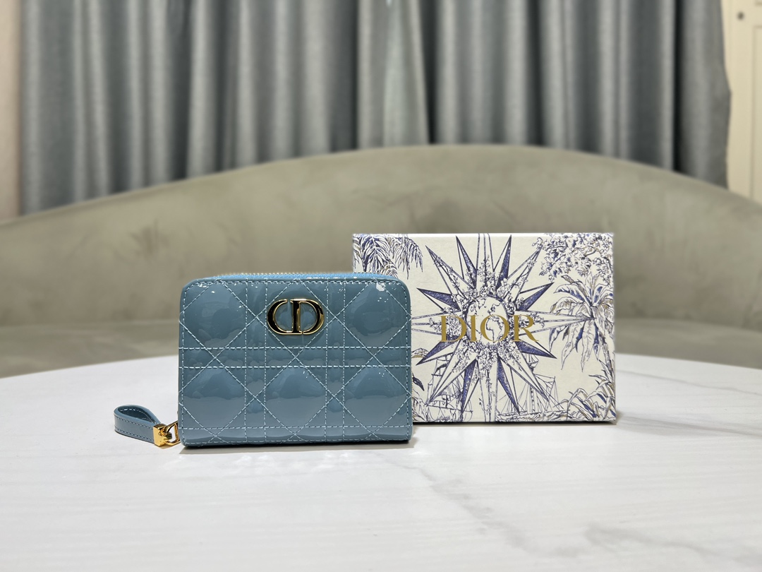 DIOR CARO DAHLIA 카드지갑