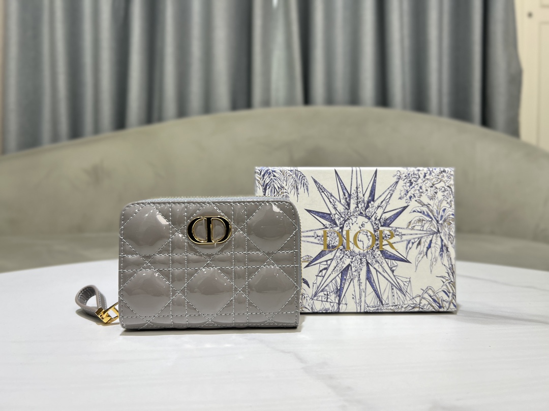 DIOR CARO DAHLIA 카드지갑