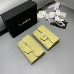 CHANEL CC로고 카드지갑