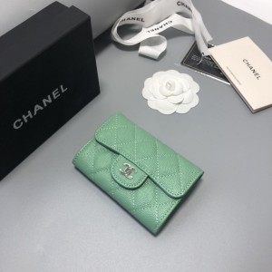 CHANEL CC로고 카드지갑