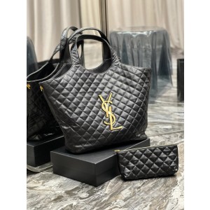 SAINT LAURENT 아이케이 멕시 쇼퍼 백