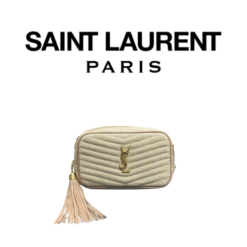 SAINT LAURENT 루 미니 퀄팅 크로스 백
