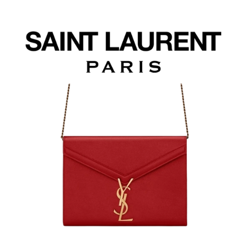 SAINT LAURENT 그랑 드 뿌드르 카산드라 클래스프 백