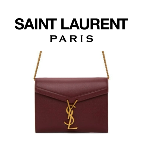 SAINT LAURENT 그랑 드 뿌드르 카산드라 클래스프 백