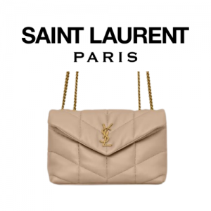 SAINT LAURENT 양가죽 PUFFER 토이 백