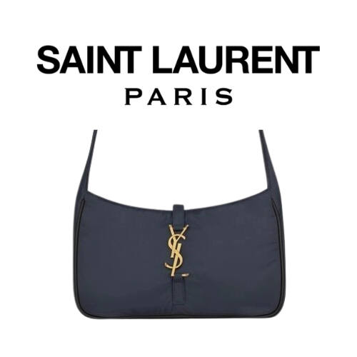 SAINT LAURENT LE 5 A 7 에코닐 크로스 백