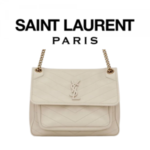 SAINT LAURENT 그레인 미디엄 NIKI 체인 백