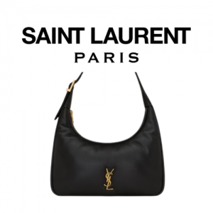 SAINT LAURENT 플런지 램스킨 칼립소 미니 호보백