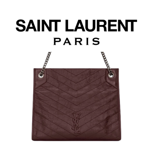 SAINT LAURENT 빈티지 NIKI 쇼퍼 백