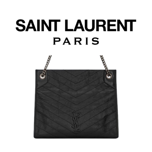 SAINT LAURENT 빈티지 NIKI 쇼퍼 백